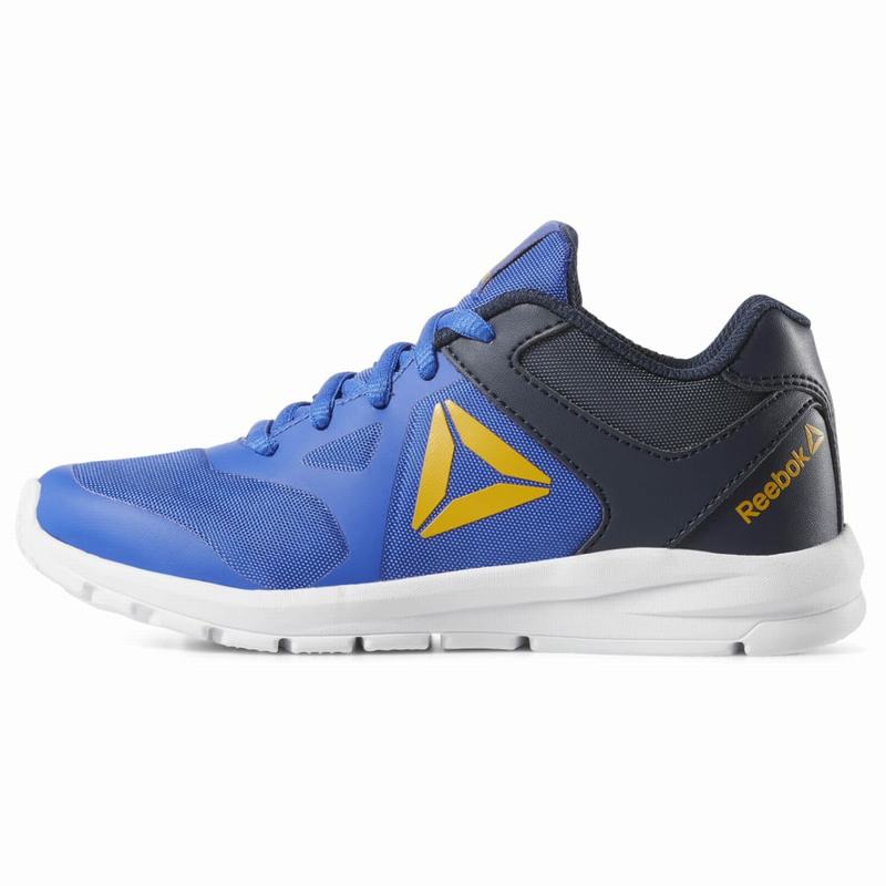 Adidasi Alergare Reebok Rush Runner Baieti Albastri/Bleumarin/Aurii Romania UE5790TC